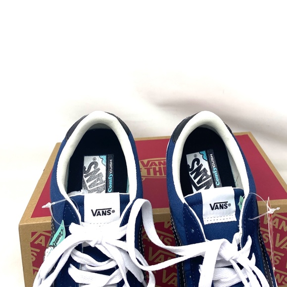 VANS Cruze Too CC Toned Navy Shoes Low Suede Casual Women's Sneakers VN0A5KR5LKV - Picture 6 of 11